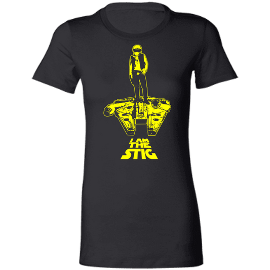 ArtichokeUSA Custom Design. I am the Stig. Han Solo / The Stig Fan Art. Ladies' Favorite T-Shirt