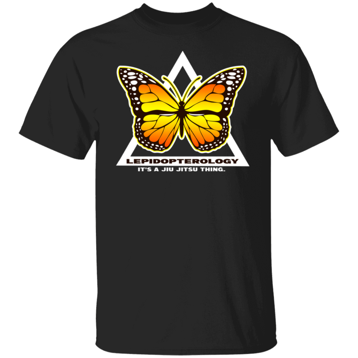 Artichoke Fight Gear Custom Design #6. Lepidopterology (Study of butterflies). Butterfly Guard. 100% Cotton T-Shirt