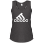 ArtichokeUSA Custom Design. Adobo. Adidas Parody. Ladies' Tri Racerback Tank