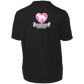 ArtichokeUSA Custom Design. Ruffing the Passer. Labrador Edition. Female Version. Moisture-Wicking Tee