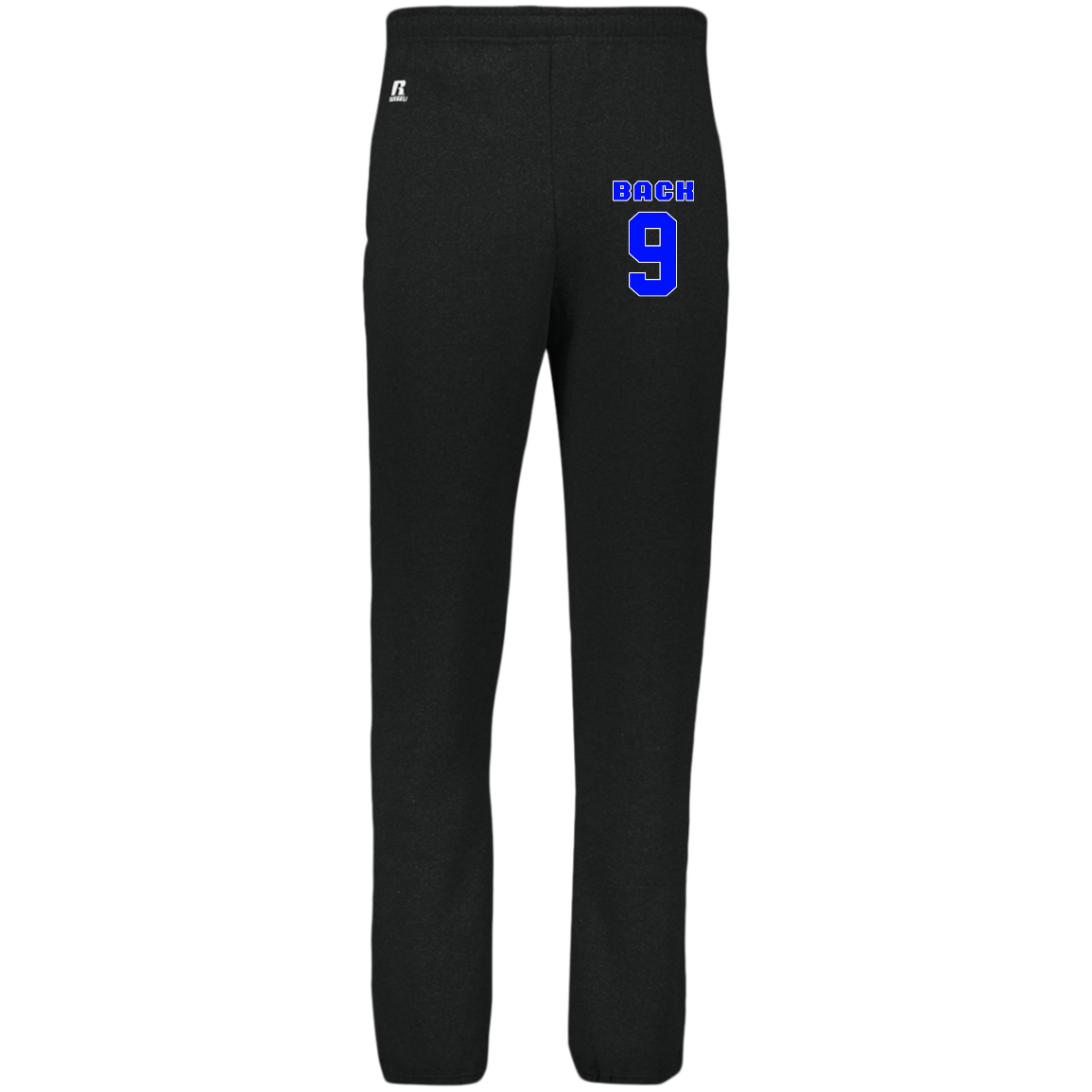 OPG Custom Design #17. Back 9. Dri-Power Closed Bottom Pocket Sweatpants