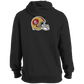 ArtichokeUSA Custom Design #50. 9ers Love. SF 49ers Fan Art. Let's Make Your Own Custom Team Shirt. Tall Pullover Hoodie
