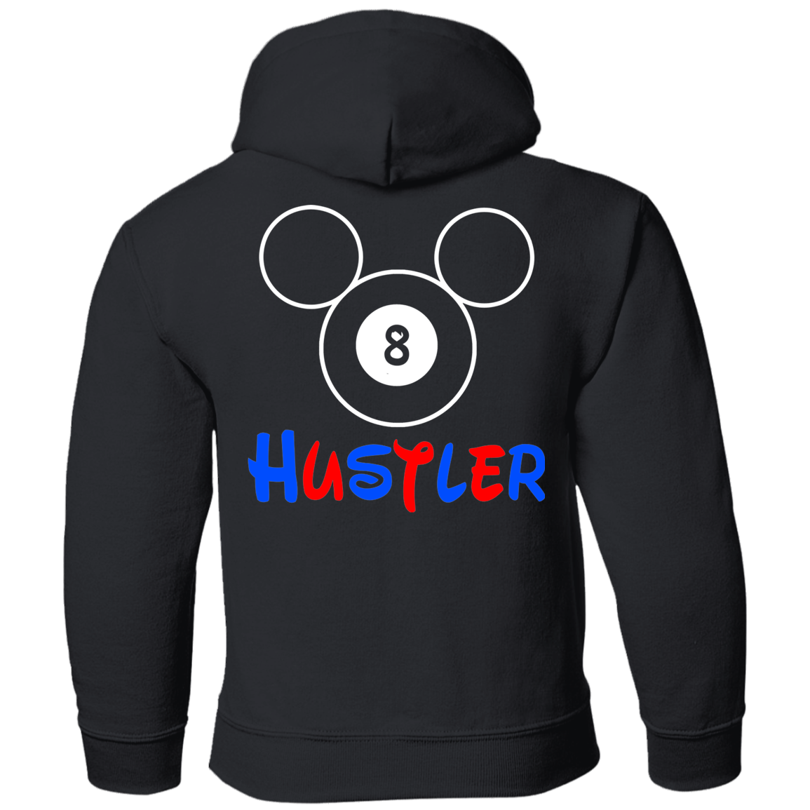 The GHOATS Custom Design. #18 Hustler Fan Art. Youth Pullover Hoodie