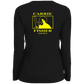 ArtichokeUSA Custom Design. You Miserable Slug. Carrie Fisher Tribute. Star Wars / Blues Brothers Fan Art. Ladies' Moisture-Wicking Long Sleeve V-Neck Tee