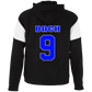 OPG Custom Design #17. Back 9. Youth Athletic Colorblock Fleece Hoodie