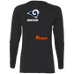 ArtichokeUSA Custom Design. LA Ram's Todd Gurley Jurassic Park Fan Art / Parody. Ladies' 100% Cotton Long Sleeve T-Shirt