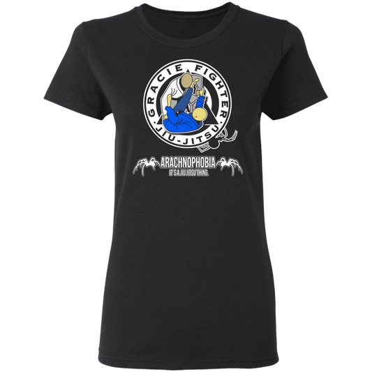 Artichoke Fight Gear Custom Design #1. Arachnophobia. Spider Guard. It's A Jiu Jitsu Thing. Ladies' 100% preshrunk cotton
