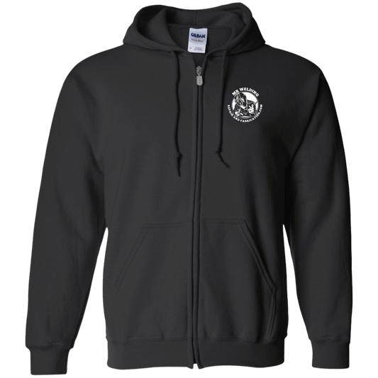 MR (BLACKS )Zip Up Hooded Sweatshirt