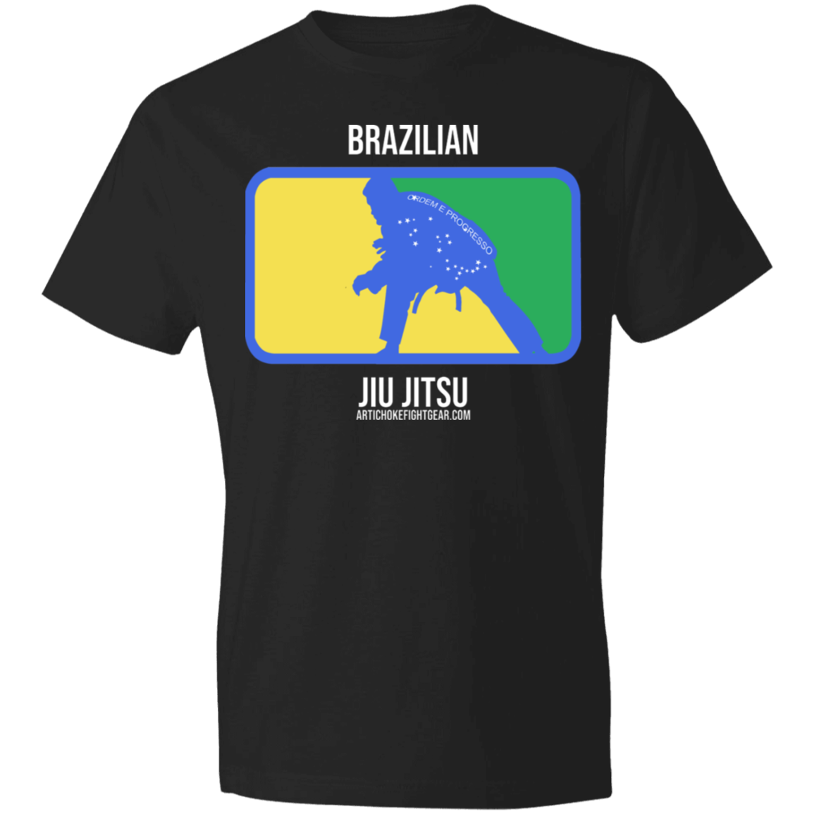 Artichoke Fight Gear Custom Design #13. BJJ, The New National Pastime. Pre-Shrunk 100% Combed Ringspun Cotton T-Shirt