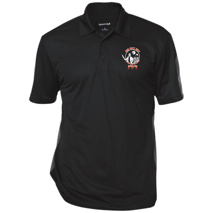 OPG Custom Design #23. Hack N Slice Golf. Freddy and Jason Fan Art. Performance Textured Three-Button Polo