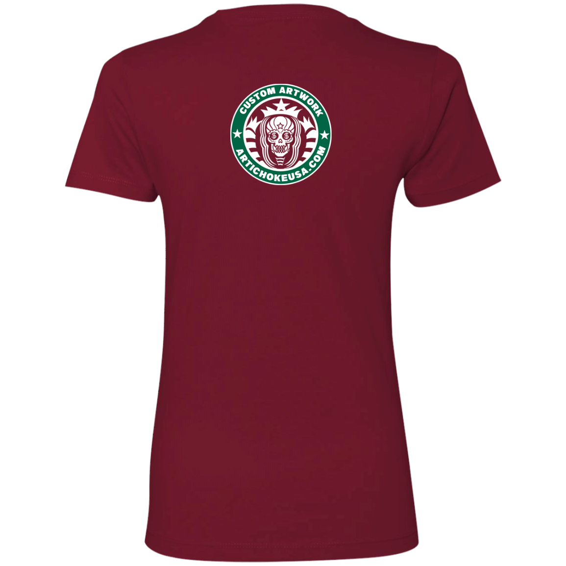 ArtichokeUSA Custom Design. Money Can't Buy Happiness But It Can Buy You Coffee. Ladies' Boyfriend T-Shirt