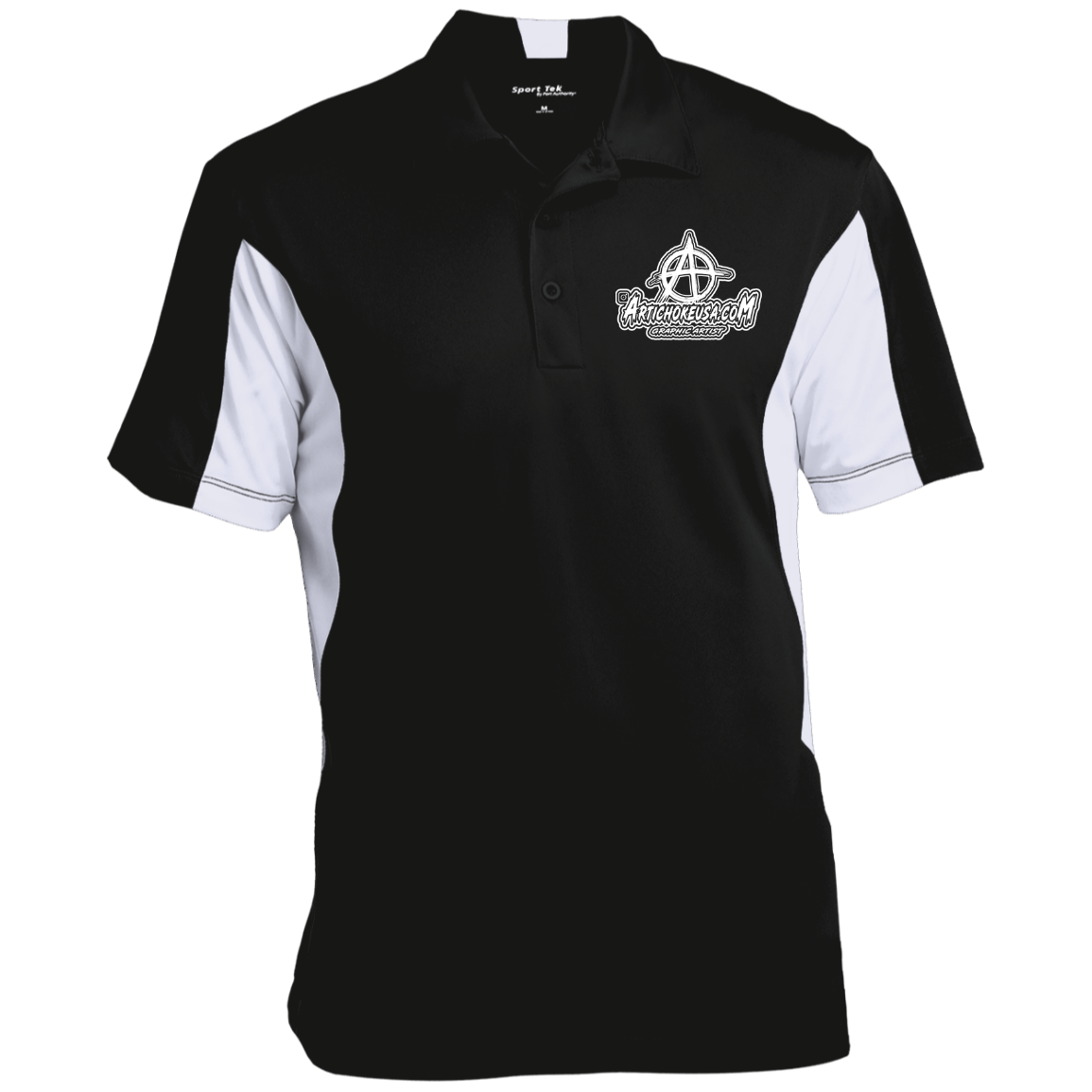 Embroidered Men's Colorblock Performance Polo