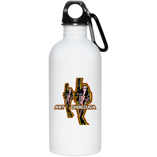 ArtichokeUSA Character and Font design. Let's Create Your Own Design Today. Mary Boom Boom. 20 oz. Stainless Steel Water Bottle