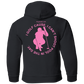 The GHOATS Custom Design #16. I shoot pool cause, I can't golf at night. I golf cause, I can't shoot pool in the day. Youth Pullover Hoodie