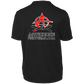 Artichoke Fight Gear Custom Design #19. Sticks and Stones. Men's Moisture-Wicking Tee