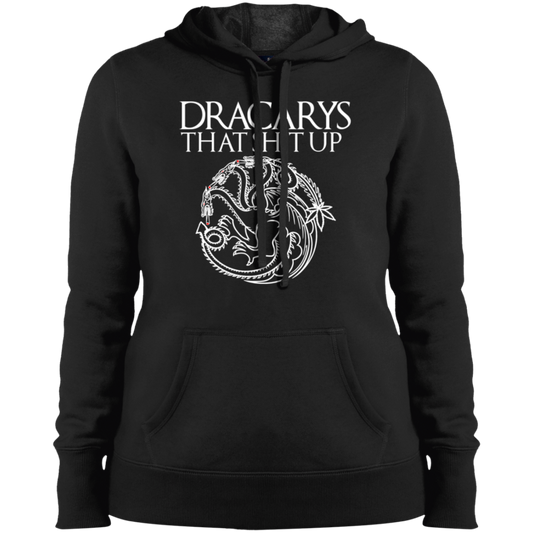 ArtichokeUSA Custom Design #16. Dracarys That Shit Up. Game of Thrones Fan Art. Ladies' Soft Style Hoodie