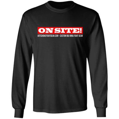 Artichoke Fight Gear Custom Design #14. ON SITE! 100% Cotton Long Sleeve