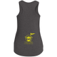 OPG Custom Design #21. May the course be with you. Star Wars Parody and Fan Art. Ladies' Perfect Tri Racerback Tank