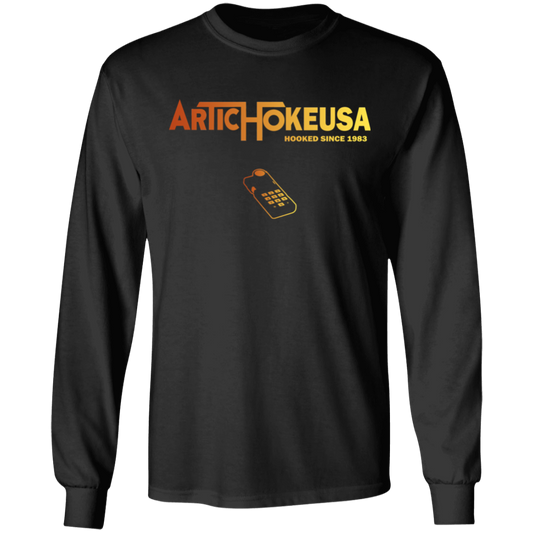 ArtichokeUSA Custom Design. Pitfall Game. Activision Parody. 100% Cotton Long Sleeve T-Shirt