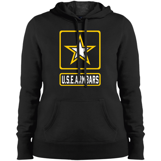 Artichoke Fight Gear Custom Design #8. USE ARMBARS. US Army Parody. Ladies' Ultra Soft Hoodie