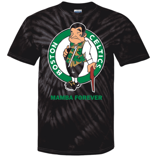 ArtichokeUSA Custom Design. RIP Kobe. Mamba Forever. Celtics / Lakers Fan Art Tribute. Tie Dye 100% Cotton T-Shirt