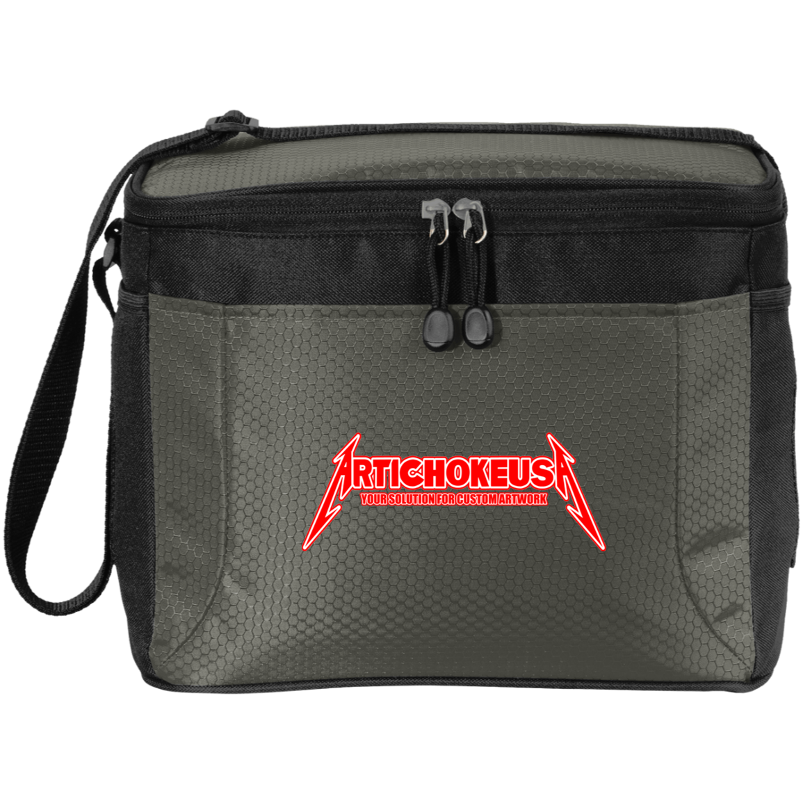 ArtichokeUSA Custom Design. Metallica Style Logo. Let's Make One For Your Project. 12-Pack Cooler