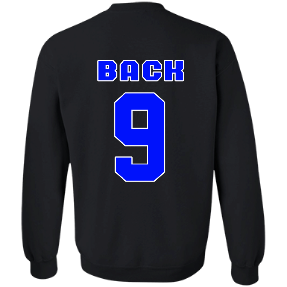 OPG Custom Design #17. Back 9. Crewneck Pullover Sweatshirt