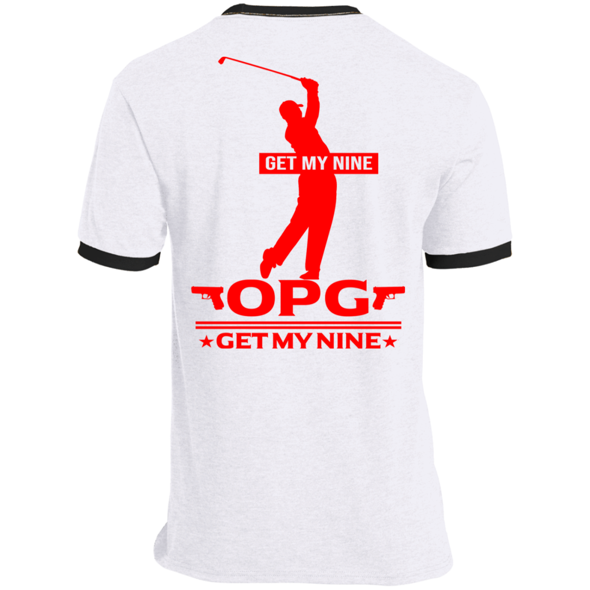 OPG Custom Design #16. Get My Nine. Ringer Tee