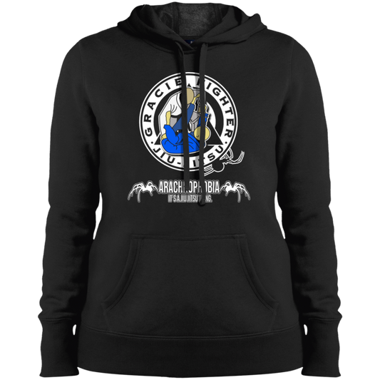 Artichoke Fight Gear Custom Design #1. Arachnophobia. Spider Guard. It's A Jiu Jitsu Thing. Ladies' Ultra Soft Hoodie