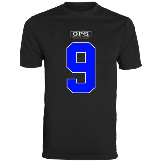 OPG Custom Design #17. Back 9. Men's Moisture-Wicking Tee