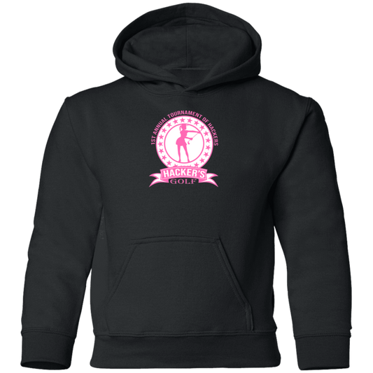 ZZZ#20 OPG Custom Design. 1st Annual Hackers Golf Tournament. Ladies Edition. Youth Pullover Hoodie