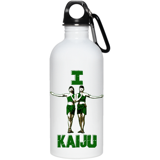 ArtichokeUSA Custom Design. I Heart Kaiju. Fan Art. 20 oz. Stainless Steel Water Bottle