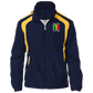 OPG Custom Design #22. One Putt / One Love Parody with Fan Art. Female Edition. Jersey-Lined Raglan Jacket