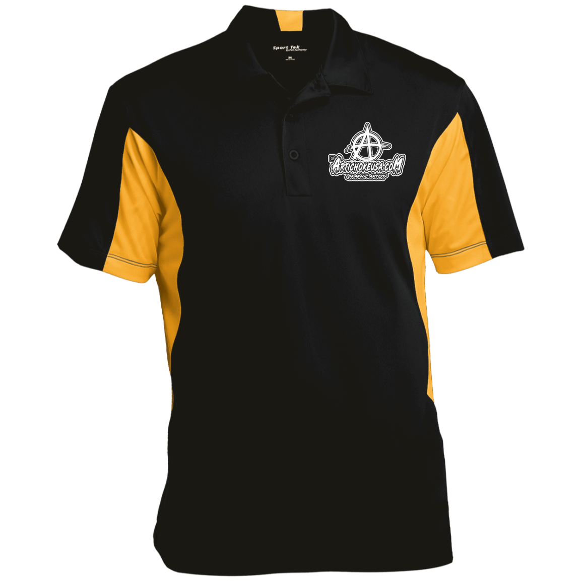 Embroidered Men's Colorblock Performance Polo