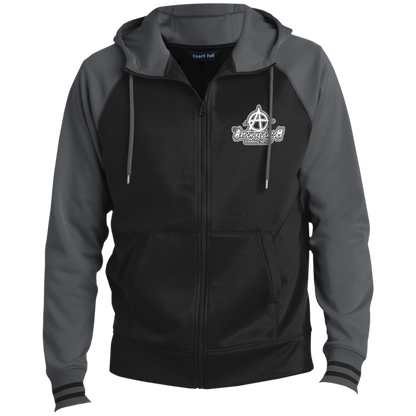 Embroidered Men's Sport-Wick® Full-Zip Hooded Jacket