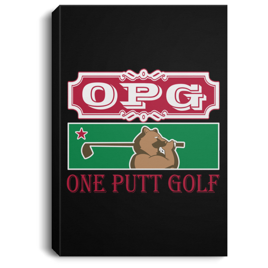 OPG Custom Design #8. Golf Southern California. All Year Long Baby!! Portrait Canvas .75in Frame