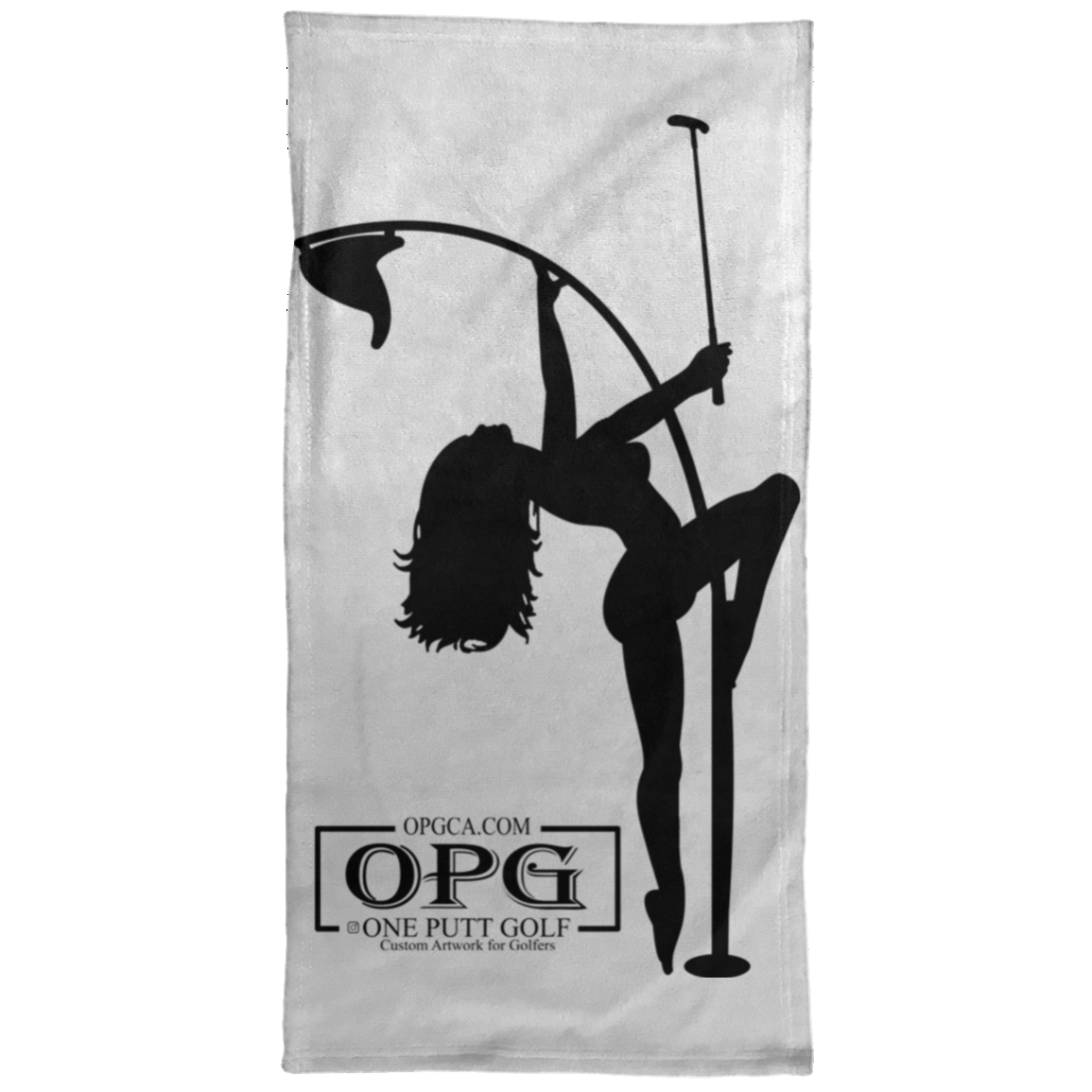OPG Custom Design #10. Flag Pole Dancer. Towel - 15x30