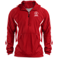 OPG Custom Design #20. 1st Annual Hackers Golf Tournament. 100% Polyester Shell Color Block Raglan Anorak