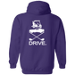 OPG Custom Design #8. Drive. Zip Up Hooded Sweatshirt