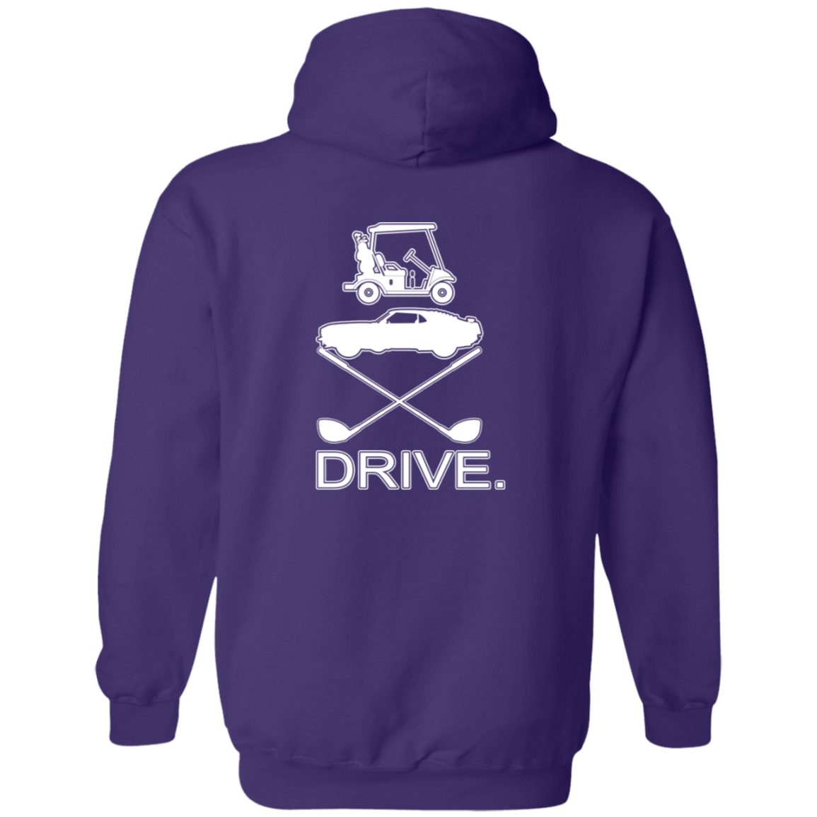 OPG Custom Design #8. Drive. Zip Up Hooded Sweatshirt