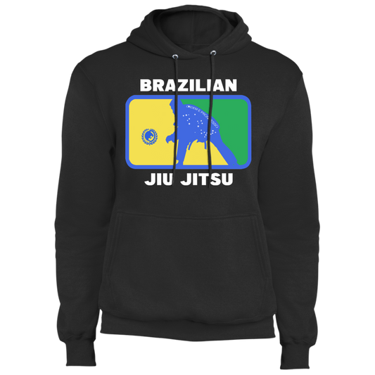 Artichoke Fight Gear Custom Design #5. BJJ MLB Brazil Flag Colors. Parody v2. Fleece Hoodie