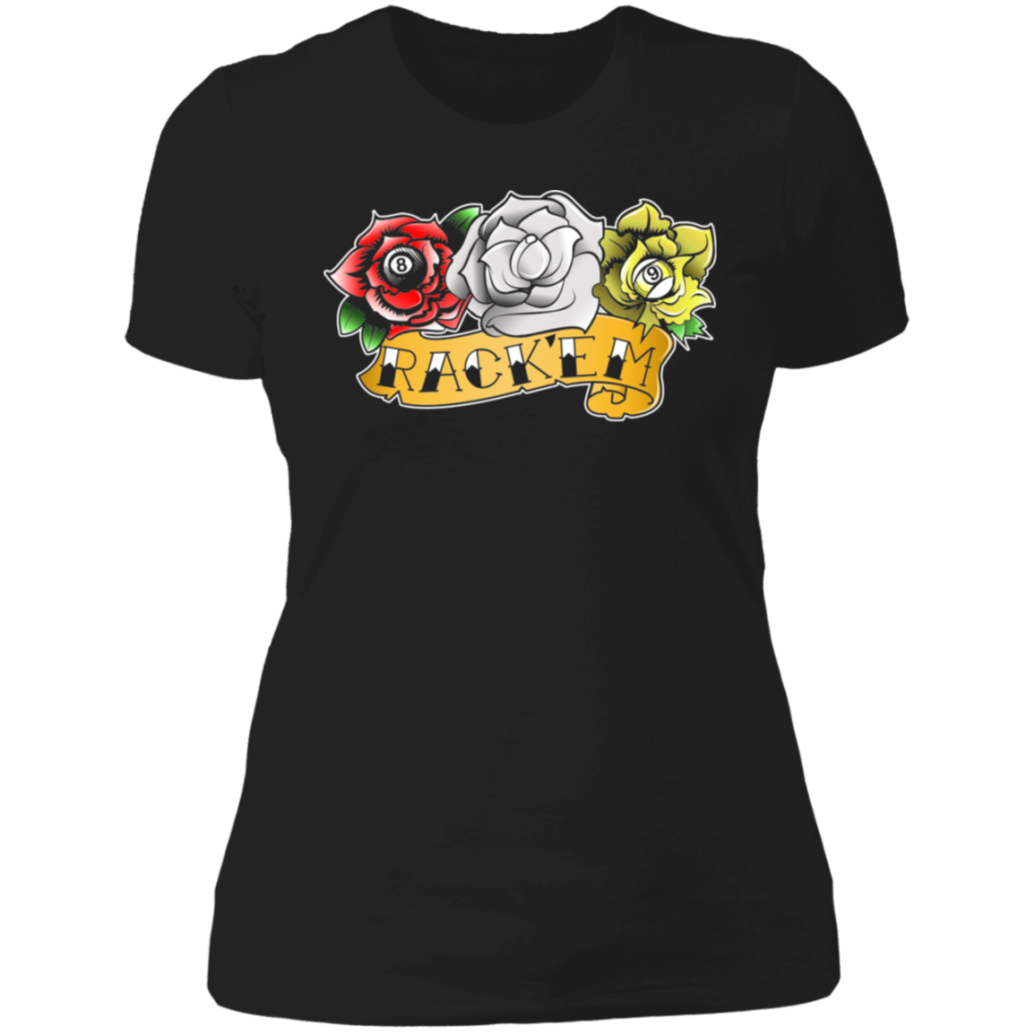 The GHOATS Custom Design. #28 Rack Em' (Ladies only). Ladies' Boyfriend T-Shirt