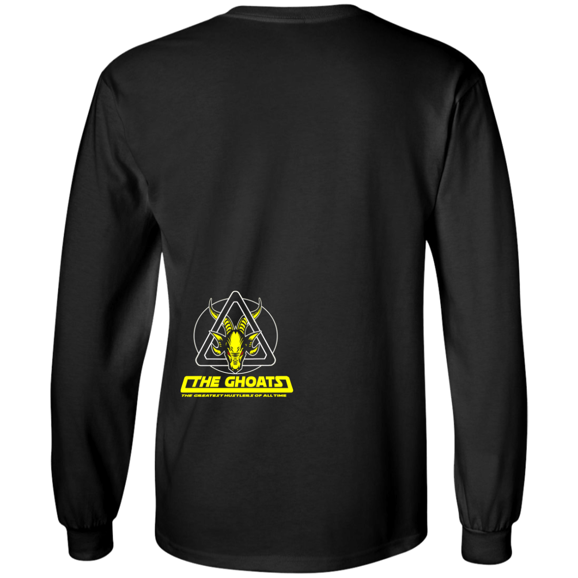 The GHOATS Custom Design. # 39 The Dark Side of Hustling. Youth LS T-Shirt