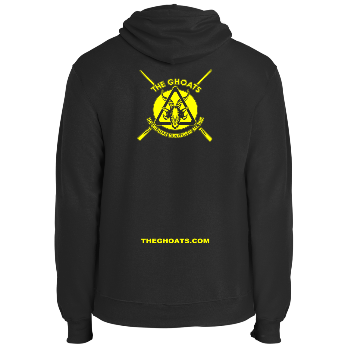 The GHOATS Custom Design. #31 Think Safe. Play Safe. Fleece Pullover Hoodie