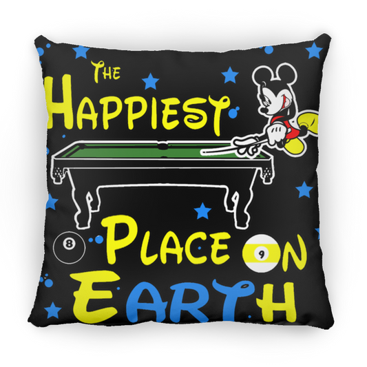 The GHOATS custom design #14. The Happiest Place On Earth. Fan Art. Large Square Pillow