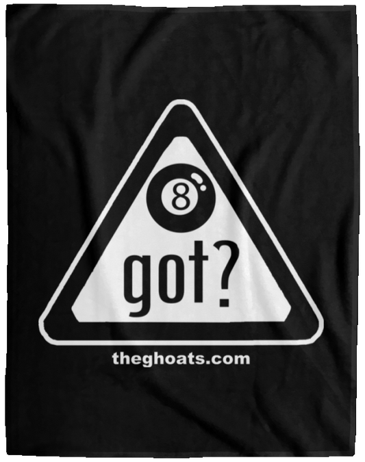 The GHOATS Custom Design. #40 Got Game? / Guess Not. Fleece Blanket - 60x80