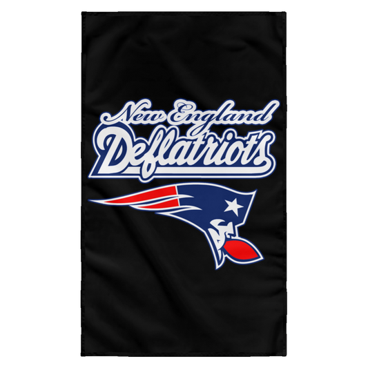 ArtichokeUSA Custom Design. New England Deflatriots. New England Patriots Parody. Wall Flag