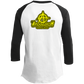ArtichokeUSA Custom Design. I am the Stig. Han Solo / The Stig Fan Art. 3/4 Raglan Sleeve Shirt