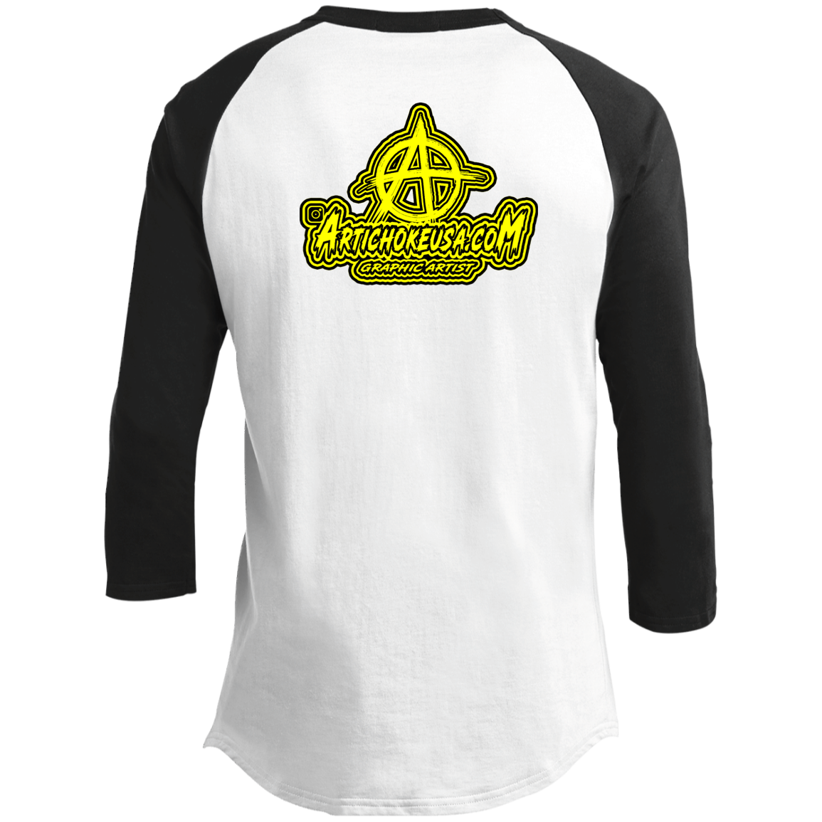 ArtichokeUSA Custom Design. I am the Stig. Han Solo / The Stig Fan Art. 3/4 Raglan Sleeve Shirt