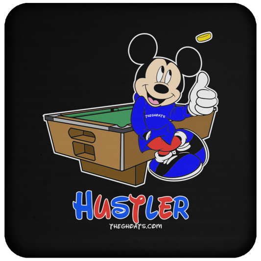 The GHOATS Custom Design. #18 Hustler Fan Art. Coaster